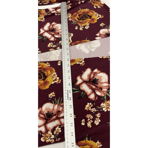 LIME&Chili Ladies‎ Open Front Floral Kimono MadeInUSA S/L Bell Sleeves Boho Chic - Picture 7 of 10